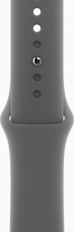 Смарт-годинник Apple Watch Series 10 GPS + Cellular 42mm Natural Titanium Case w. Stone Grey Sport Band - M/L (MWXE3)  Фото №1